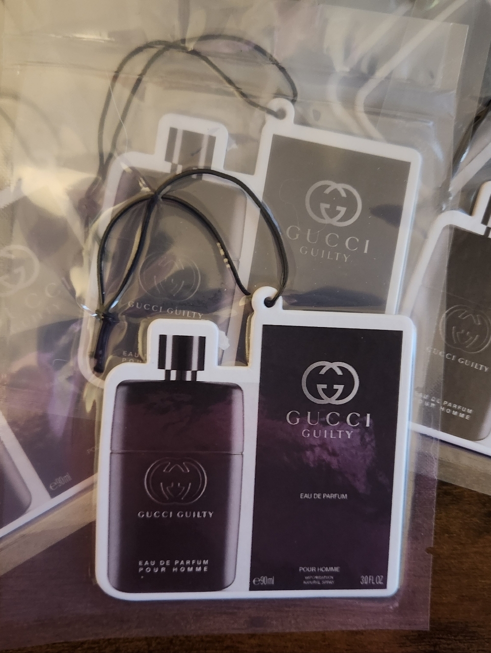 Gucci Guilty Purple Bottle Hanging Air Freshener